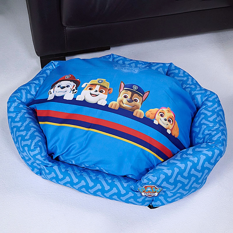 PAW Patrol High Sided Pet Bed Medium Angled View