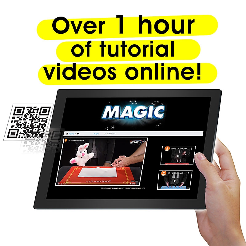 Amazing Magic Set - Over 1 hour of tutorial videos online!