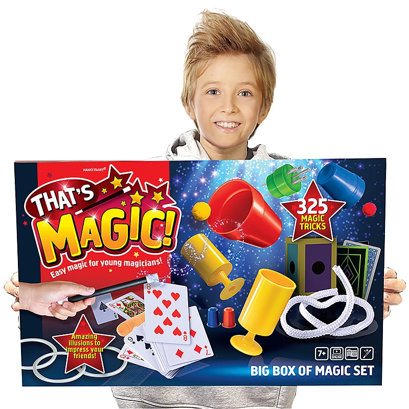 Big Box of Magic Set Boy with Pack