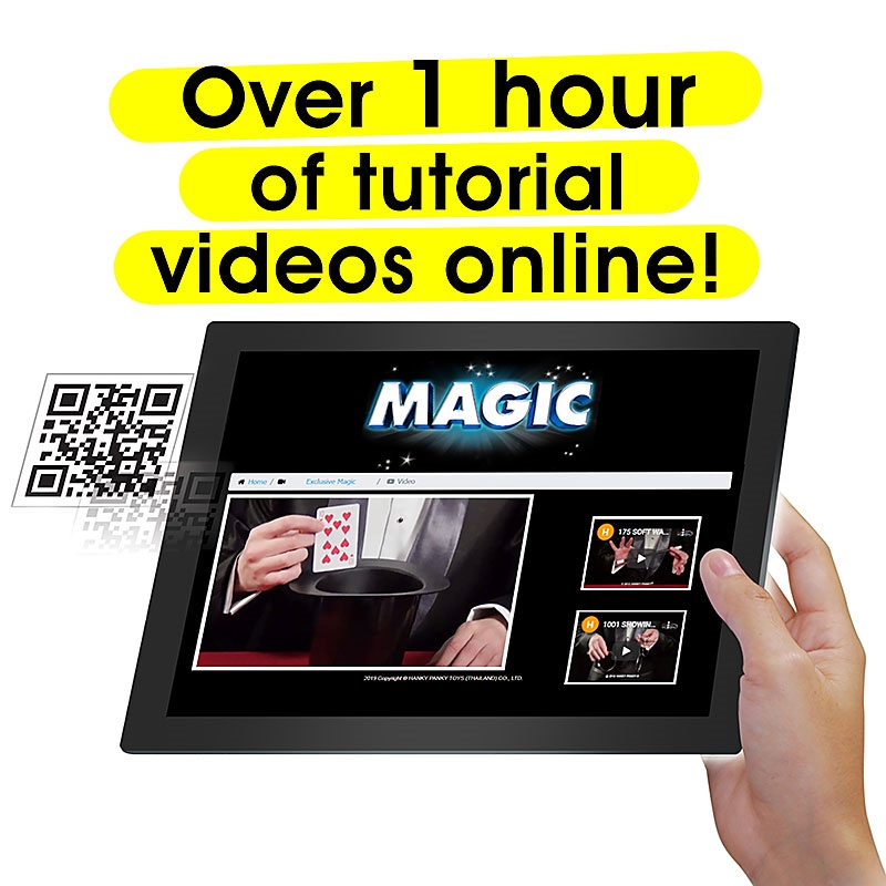 Magic Hat Set - Over 1 hour of tutorial videos online!