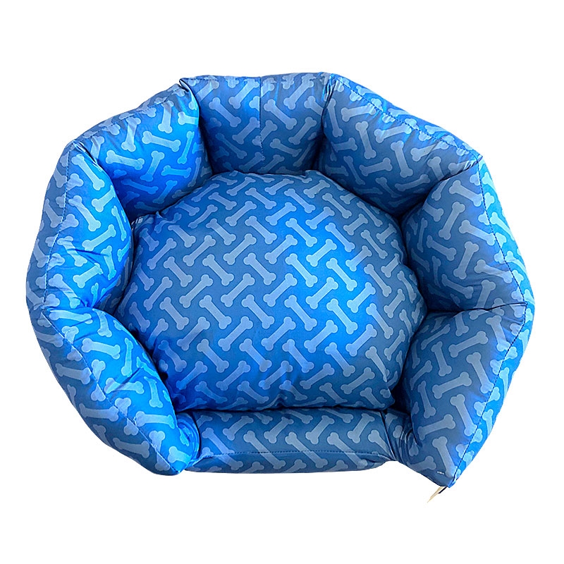 PAW Patrol High Sided Pet Bed Small Inner Cushion Flipped Over