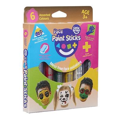 Face Paint Sticks - 6 pack