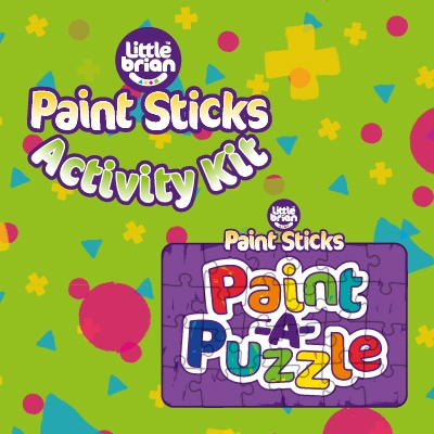 Paint Sticks Activity Kit Medium (A4)