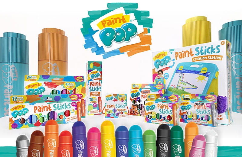 Paint Pop Paint Sticks