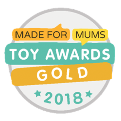Made for Mums Toy Awards 2018 - Gold
